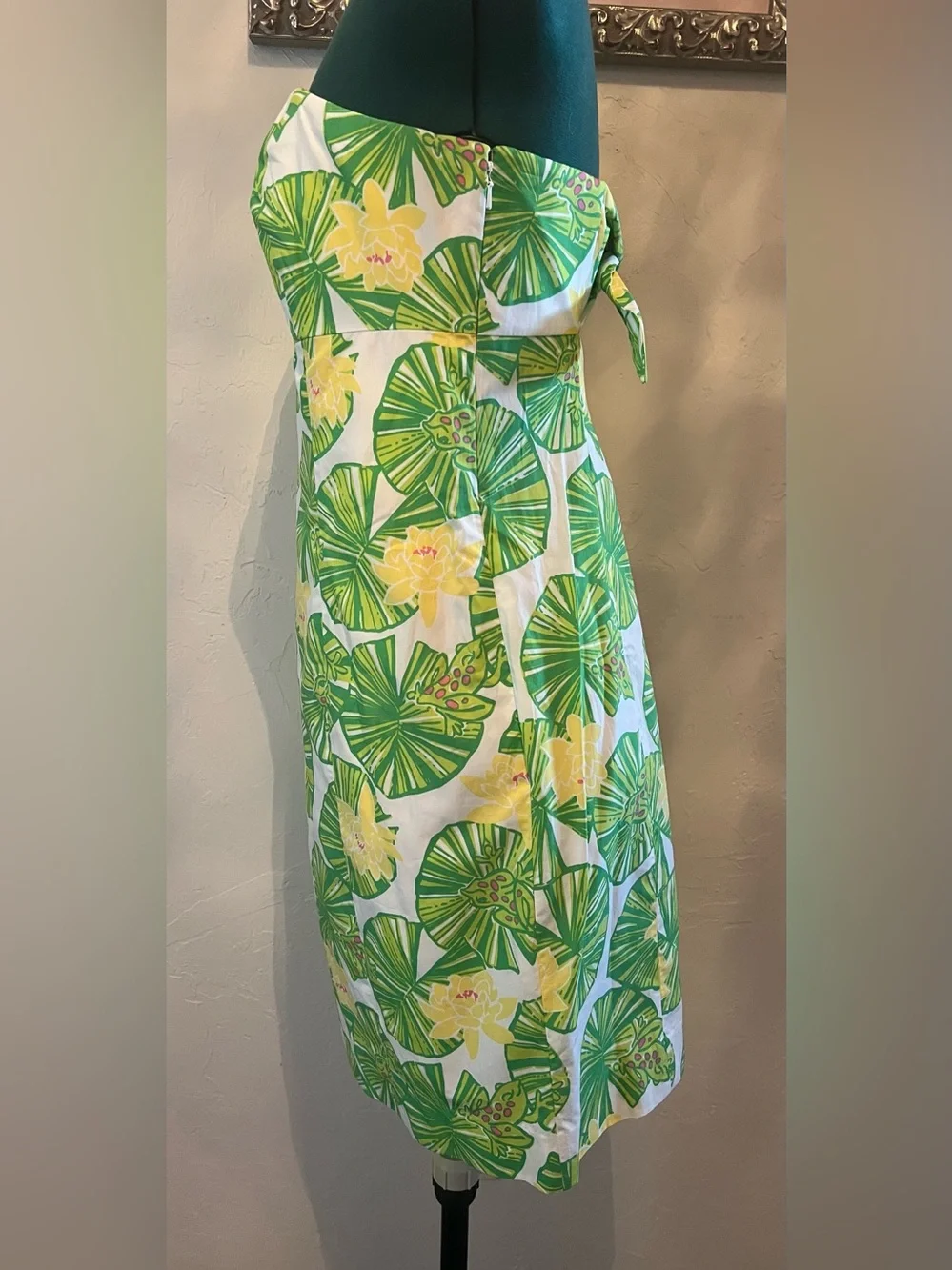 Lilly Pulitzer Franco Hip Hop Hooray Strapless Dress, size 8 NWT - Picture 2 of 10